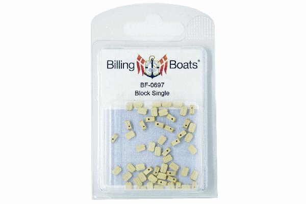 Wooden Block, Single 5 mm (50)